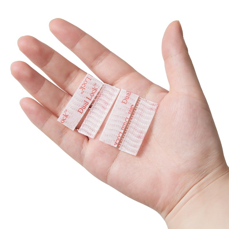 Tangyinrd EZ Pass/IPass/IZoom/SunPass Dual Lock Adhesive Strips 4 PCS (2