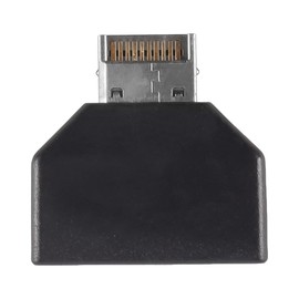 Gorise Type-E IDC Motherboard USB 3.1 Front Panel Connector to USB 3.0 20 Pin Header Extension Adapter Type-E Interface for Desktop Mainboard