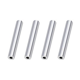 WLORYB Sun Visor Repair Kit for Jeep Wrangler JK JKU 2007-2017,Stainless Steel Visor Repair Tubes Compatible with Driver & Passenger Side Sun Visor,4Pack