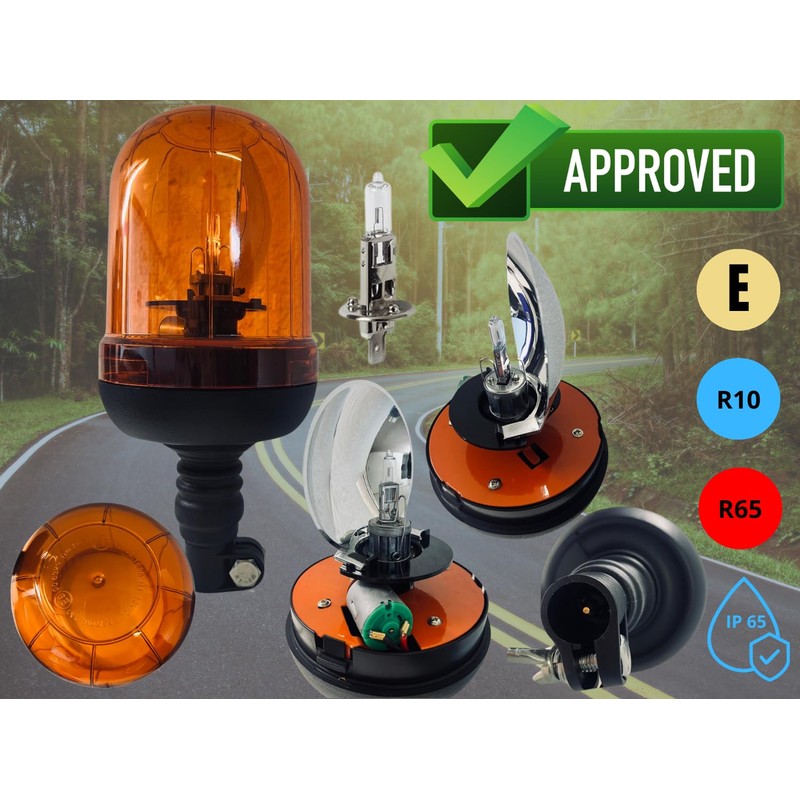 Matel Service Rotating Beacon 12 V / 24 V H1