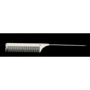 JRL Pin Tail Comb 8.8" - White