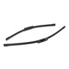 RIDEX Windscreen Wiper Set with Spoiler Front Wiper Blade Design: