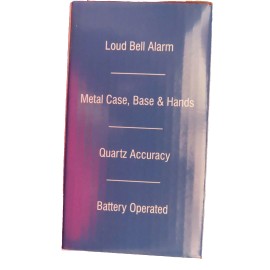 Westclox Baby Ben Alarm Clock #11611QA  Chrome case   NEW