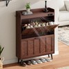 ChooChoo Shoe Storage Cabinet with 2 Flip Drawers, Deodorizing Shoe