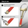 DZGKGM Heavy Oil Filter Wrenches, Strap Wrench, Adjustable Oil Filter