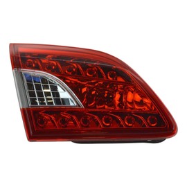 Left Inner Rear Tail Light Assembly Drivers Side Compatible with 2013-2015 Nissan Sentra NI2802102
