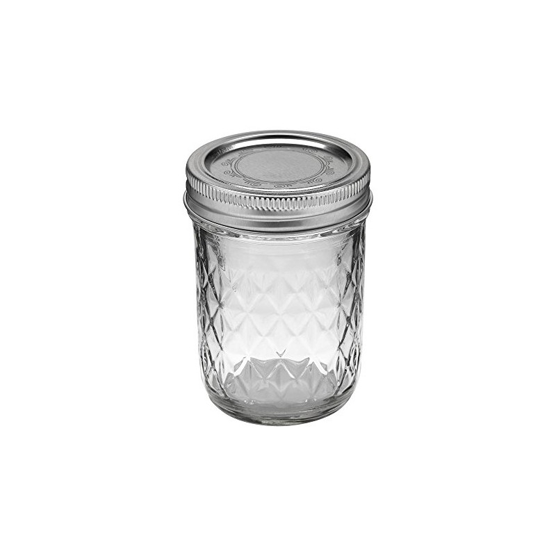 Ball 1440096251 8 oz Jelly Jar Singles Rsc, Clear