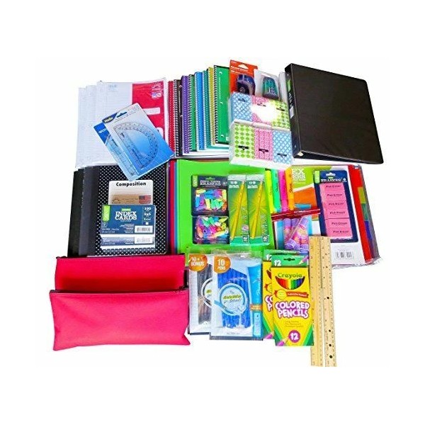 Elmer, Ticonderoga, Staples, Crayola Mega Bulk Back to School Supply