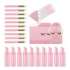 Kit De Brochas De Limpieza De Pestañas, 40 Piezas