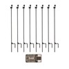 HME Products Trail Camera Holder Posts (8-Pack) with Universal Mounts