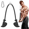 KIKIGOAL Ergonomic Triceps Pull Down Rope with Non-Slip Handles,Forearm Trainer