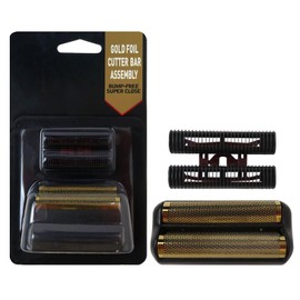 Beard Shaver Razor Head Foil & Cutter Bar Compatible for Wahl 5-Star Finale Series #7043/7031-100,Latest Version