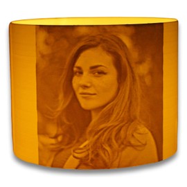 Lantern with Your Photos 13 cm Individual Decoration Tea Light Holder Unique