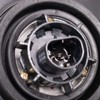 TRQ 2 Piece Headlight Assembly Set Halogen Black Bezel Driver