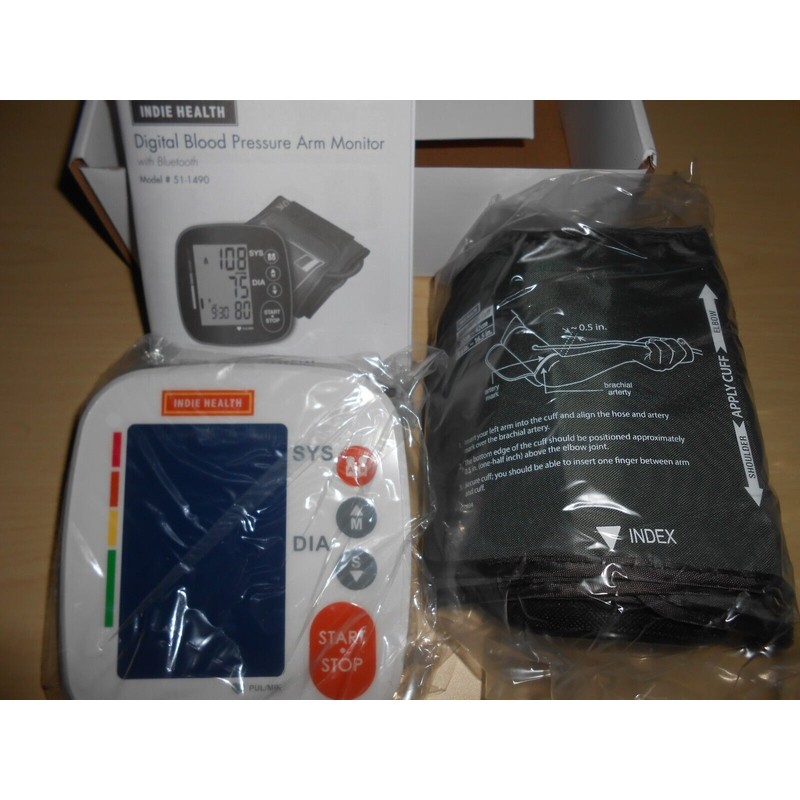 Indie Health Upper Arm Blood Pressure Monitor - 51-1490