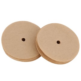 200Pcs High Density Coffee Filters Papers Easy Convenient Unbleached Wood Fiber Paper Abundant Coffee Filters Replacement for Pour Over Coffee Filter Drip
