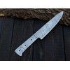 Jayger Handmade Kitchen Knife Blade | Damascus Steel | Heat