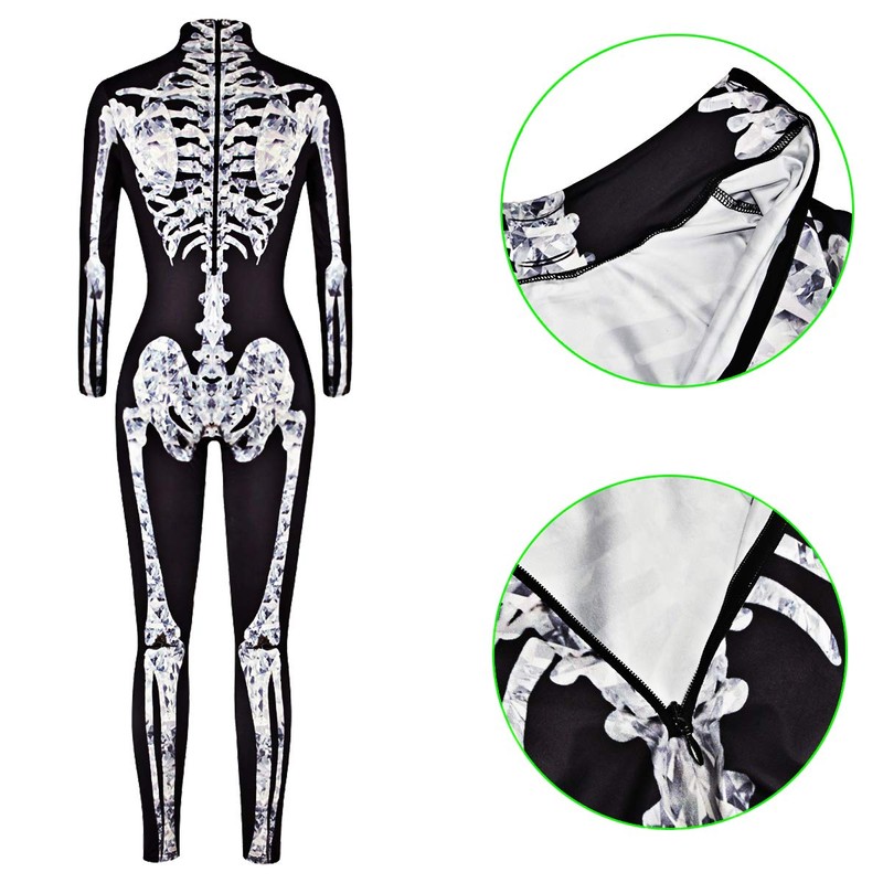 Neusky Skeleton Lady Costume, s