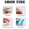 4 Inches Curved Sharp Blade Craft Scissors For Eyebrow Eyelash
