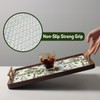 Quttisay Shelf Liner for Kitchen Cabinets Non-Adhesive,Cabinet Liner for Shelves