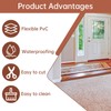 Floor Transition Strip Door Threshold 3.3 Ft Self-Adhesive Vinyl Threshold