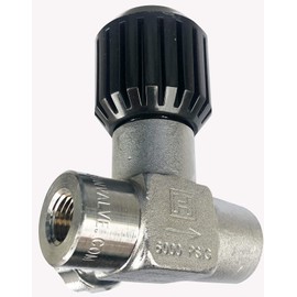 High Pressure Line Valve with Bleed SCBA SCUBA Paint Ball Breathing Air 6000 PSI