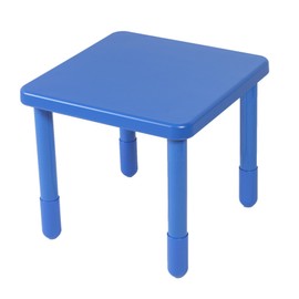 Children’s Factory, AB715PB20, 24x24 Sq. Value Table, 20”H, Blue, Kindergarten Learning Activity & Play Table, Toddler Classroom or Preschool Must Have Furniture
