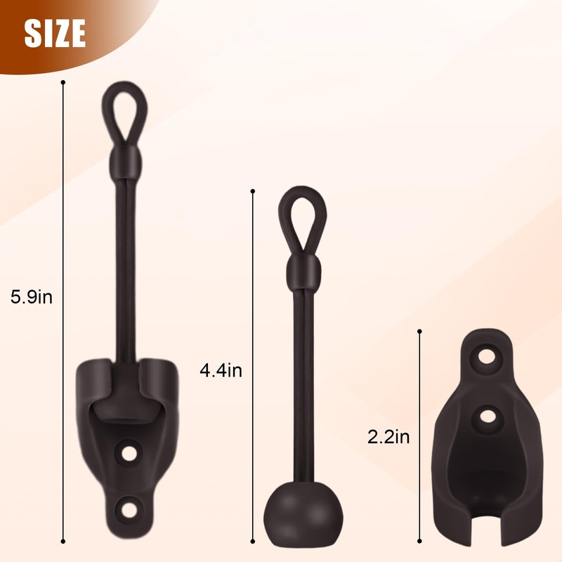 Seprochoo Coolaroo Replacement Part Roller Shade Hardware Bungee Kit and