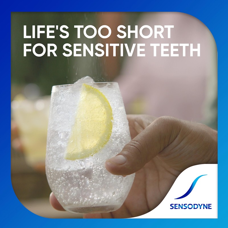Sensodyne Repair and Protect Whitening Toothpaste, Toothpaste for Sensitive Teeth