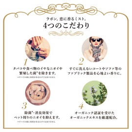 ラボン ファブリックミスト 詰め替え ブルーミングブルー 320ml