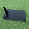 LOVMEAD Golf Alignment Sticks Holder, Golf Training Aids Iron Plate