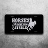 Horses Keep Me Stable Vanity Front License Plate Tag KCE390