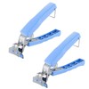 Pack of 2 Blue Anti-scald Clips, Bowl Clips, Non-Slip Clips,