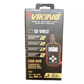 Viking Digital Battery and System Tester Diagnose 12 Volt 58759 NEW