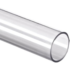 Small Parts - TPC-125/16-36 -TPC-125/16 Polycarbonate Tubing, 3/4" ID x 1" OD x 1/8" Wall, Clear Color 36" L