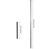 Tripod Pole Extension Rod 1.97m Camera Monopod Extension Rod with