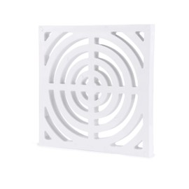 Oatey 42753 Full Top Grate, White