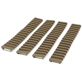 Good Goods [ERGO Type] Rail Cover Set of 4 Rubber / 0.8 inch (20 mm) Rail (DE)