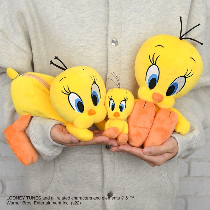 NICI Keyring BB Tweety Looney Tunes 11cm Bean Bag Plush