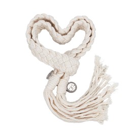 NICENEEDED Wedding Lasso Handfasting Cord for Wedding, Rustic Wedding Lasso Lazos Wedding Cord with Pendants, Cotton Wedding Lasso Rope Traditional Celtic Pattern Handfasting Cord