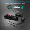 iToncs LED Rechargeable, Super Bright Magnetic Flashlight with COB Work