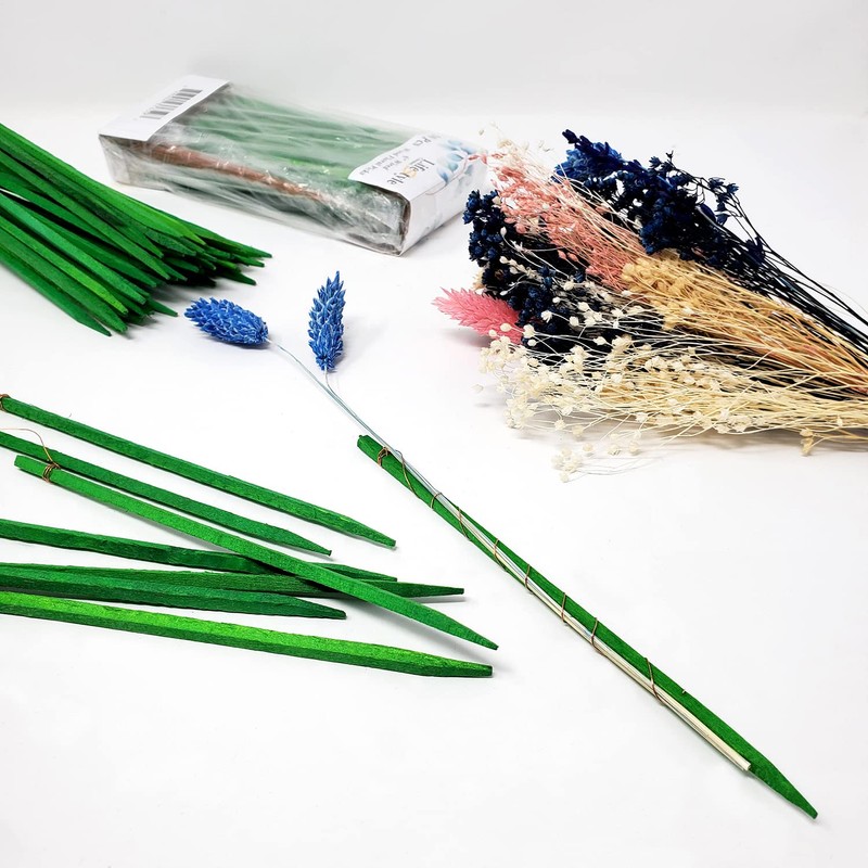 6" Wired Wood Floral Picks 50 Pcs by LifeStyle Channel