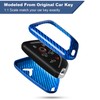 T-carbon Key Fob Cover Compatible with Corvette C8 Z51 Z06