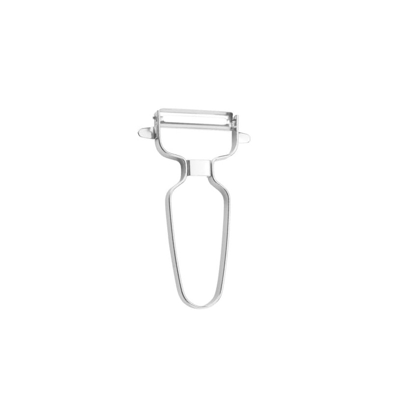 Monaco Classic Swiss Peeler, Carbon Steel Blade, Stainless Steel Handle