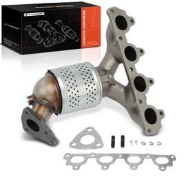 A-Premium Catalytic Converter Kit Direct-Fit Compatible with Honda Civic 1996-2000, Civic del Sol 1996-1997, L4 1.6L, EPA Compliant