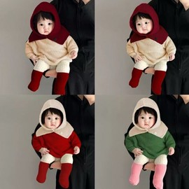Baby Dinosaur Balaclava All-in-One Hat with Warm Scarf & Ear Protection for Autumn/Winter lf3456 One Size/Style 7 3ea