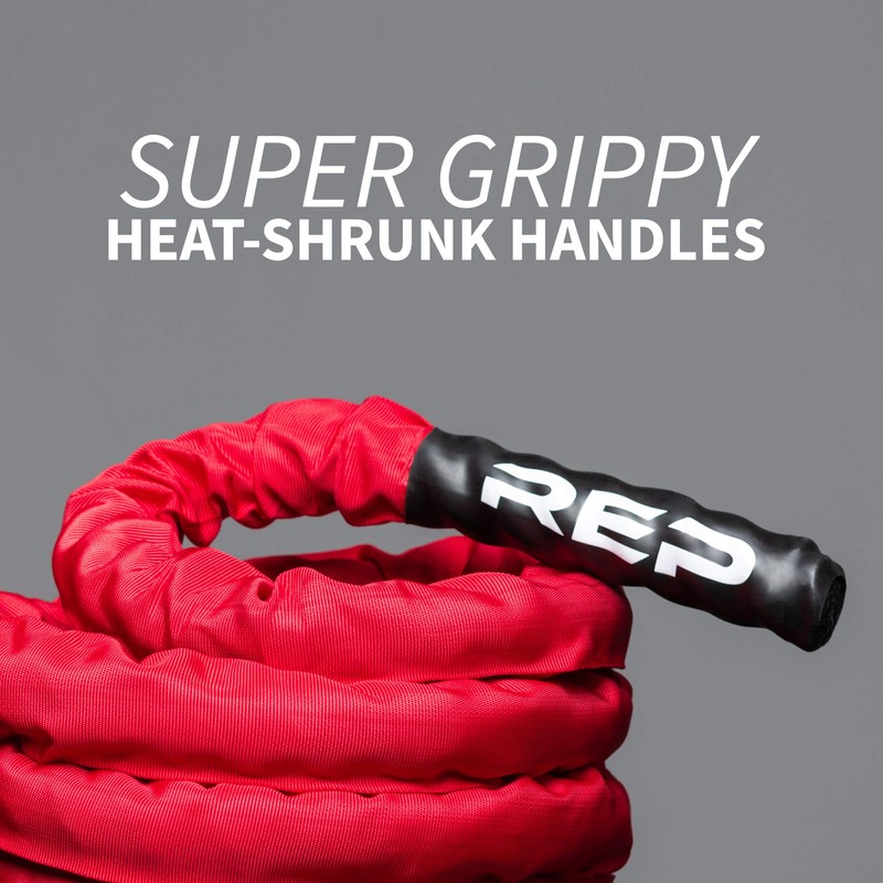 REP Battle Ropes - PolyDacron Battle Rope for Strength and