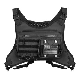 MORABLU Chest Bag, Waterproof, Large Capacity, Lightweight, Anti-Shaking, For Commuting to Work or School, Outdoors, Mountain Climbing, Running, Survival Games, Bicycles, Travel, Festivals
