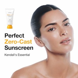 Anua, Zero-Cast Moisturizing Sunscreen SPF 50, Glow Natural Sunscreen for face, No White Cast, Hyaluronic Acid, Niacinamide, Oil-Free, Korean Skincare