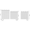 36 Pairs Poster Hangers, Picture Mounting Strips, for Picture Frames,